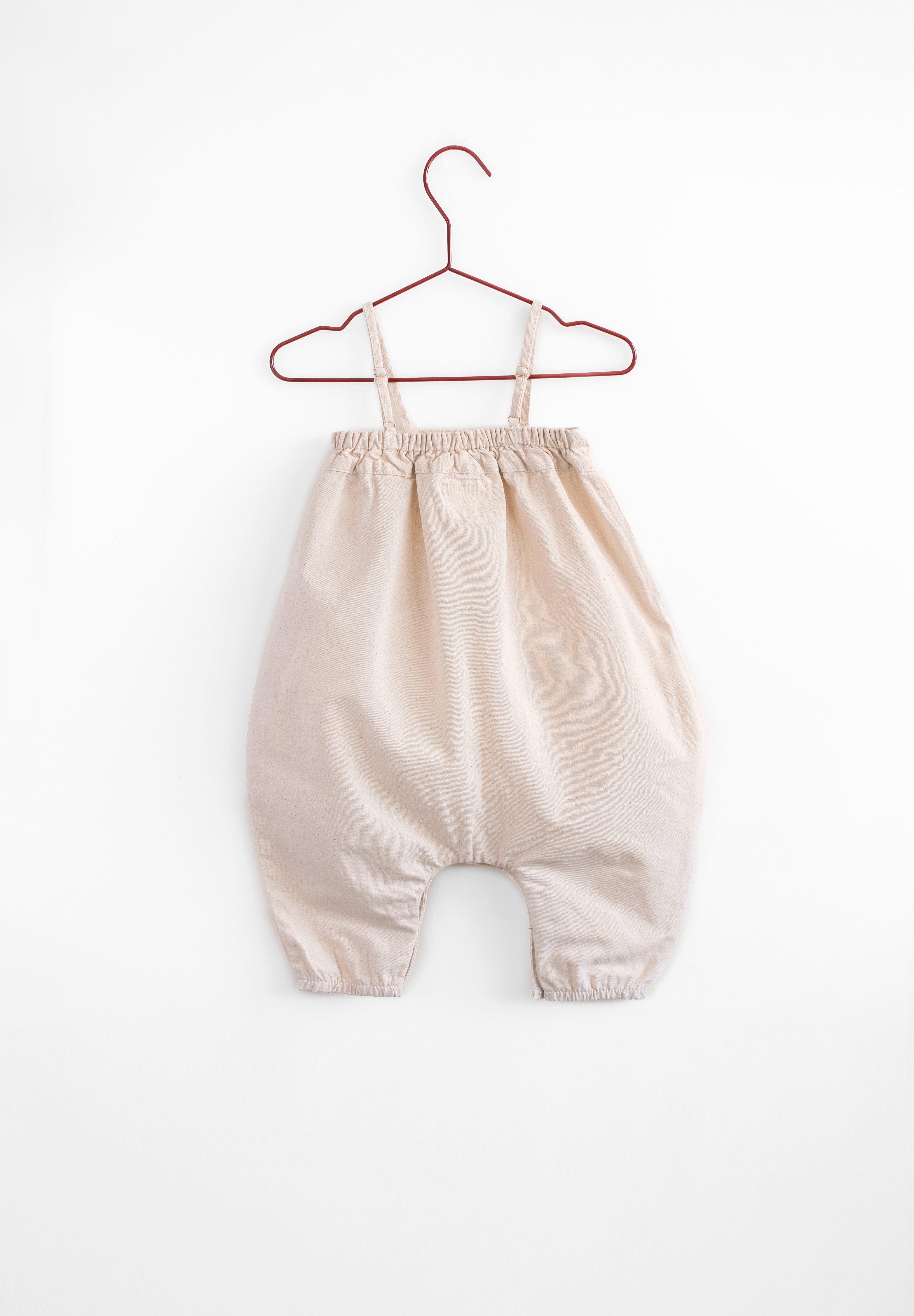 Flecked Denim Romper