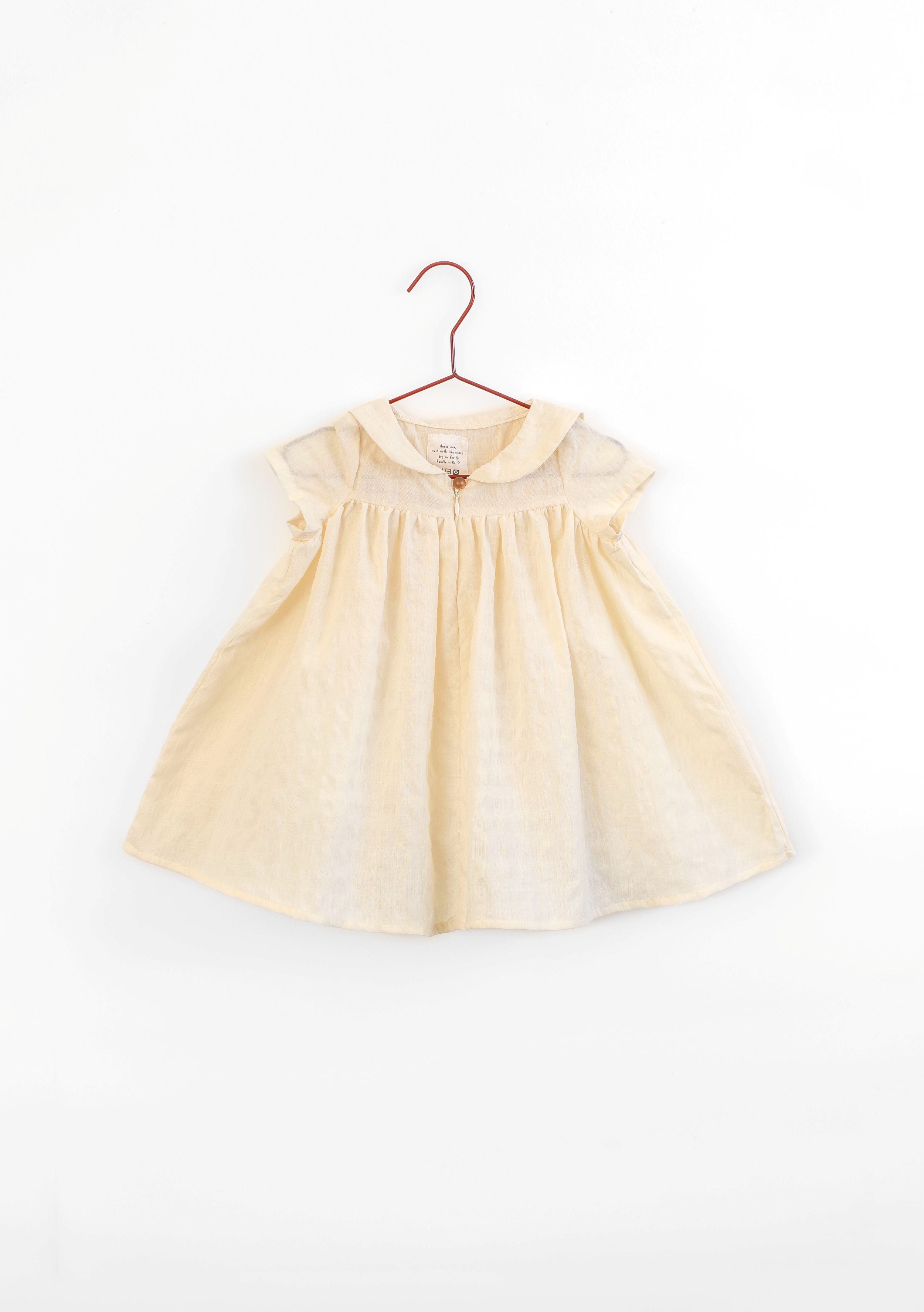 Vanilla Seersucker Dress