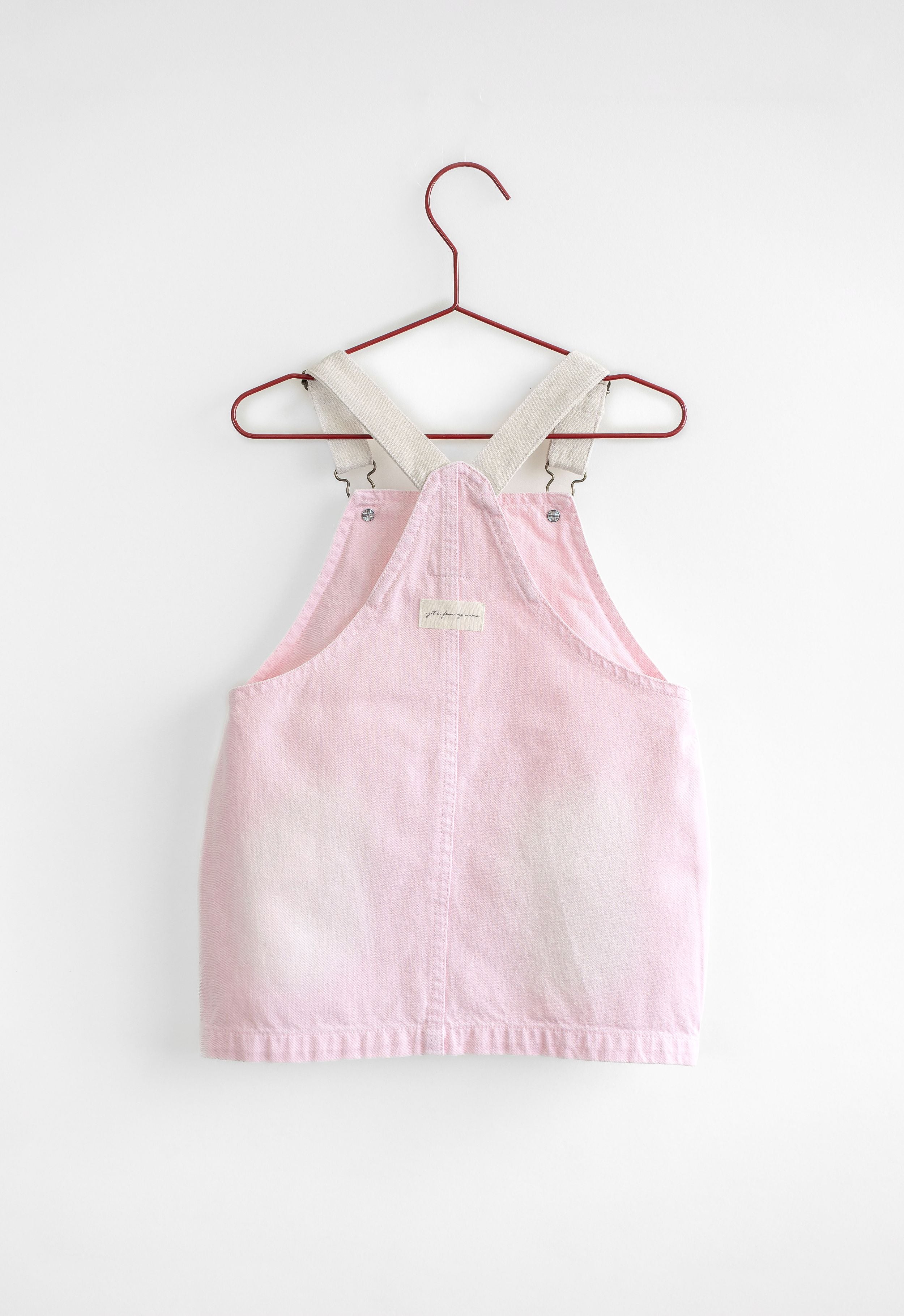 Pink Bow Barrel Dress