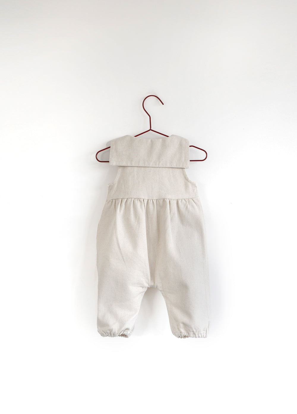 Almond Sleeveless Romper