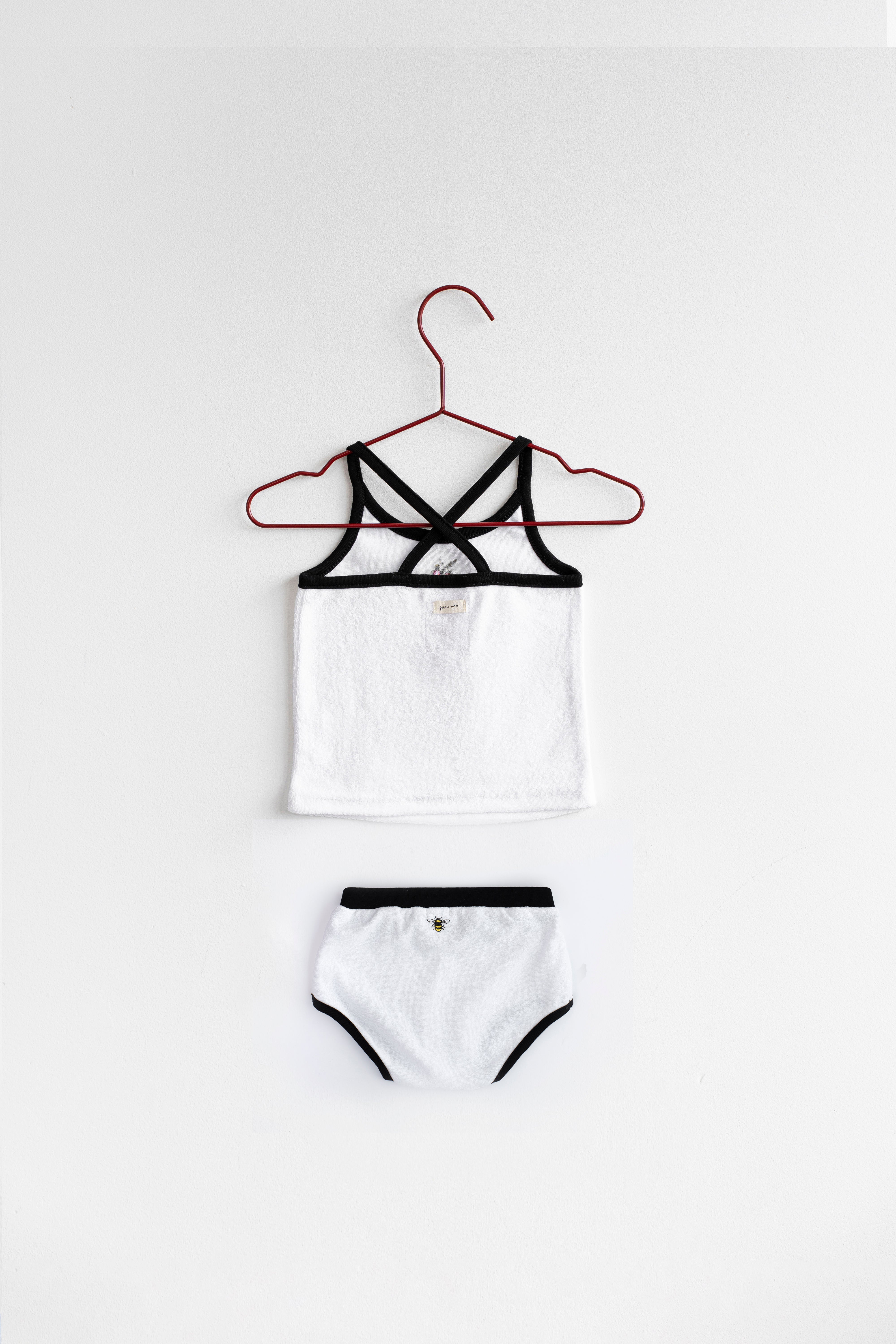 Terry Strawberry Tank Set