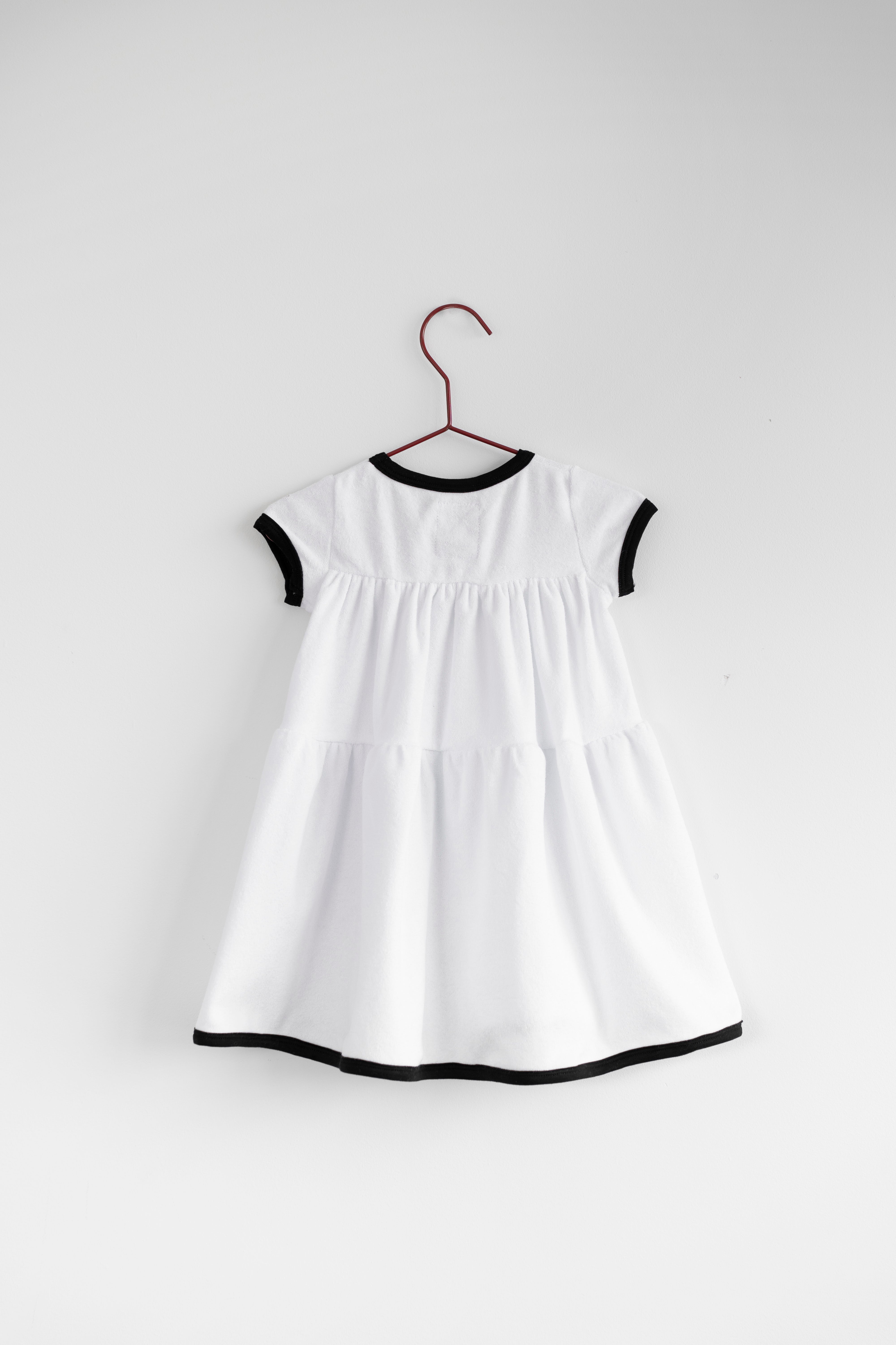 Terry Strawberry Short Sleeve Dress