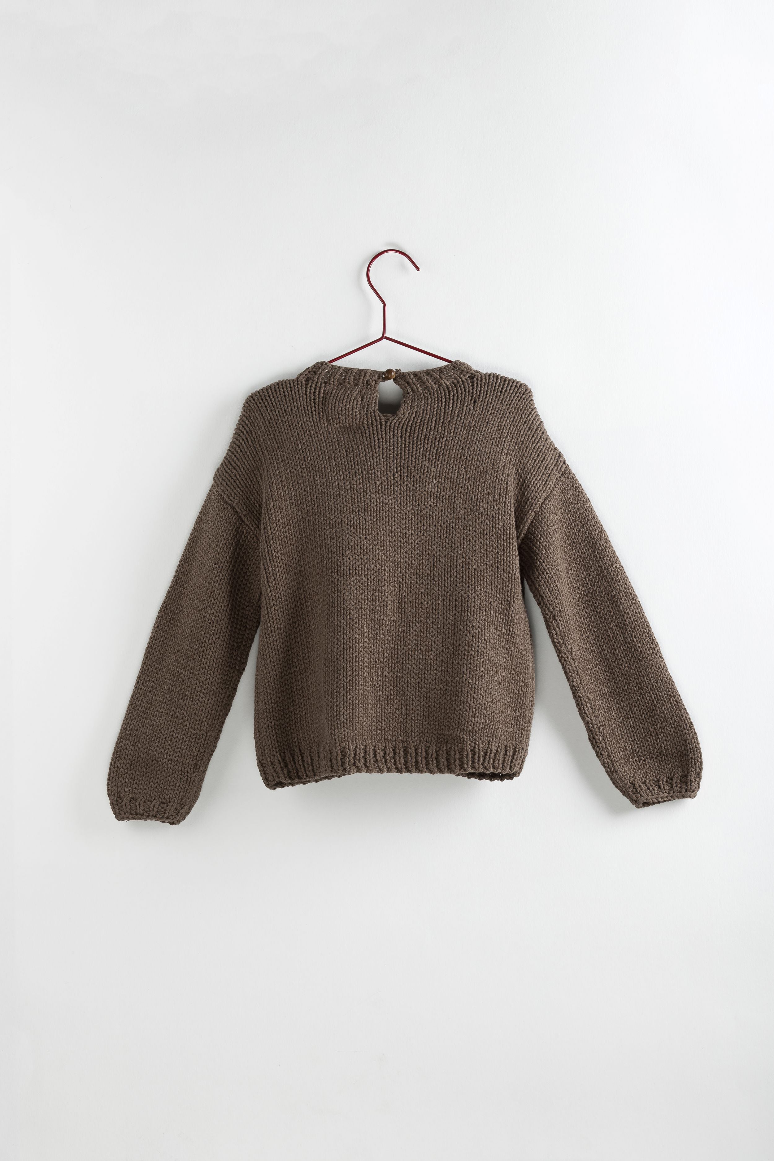 Taupe Knit Sweater