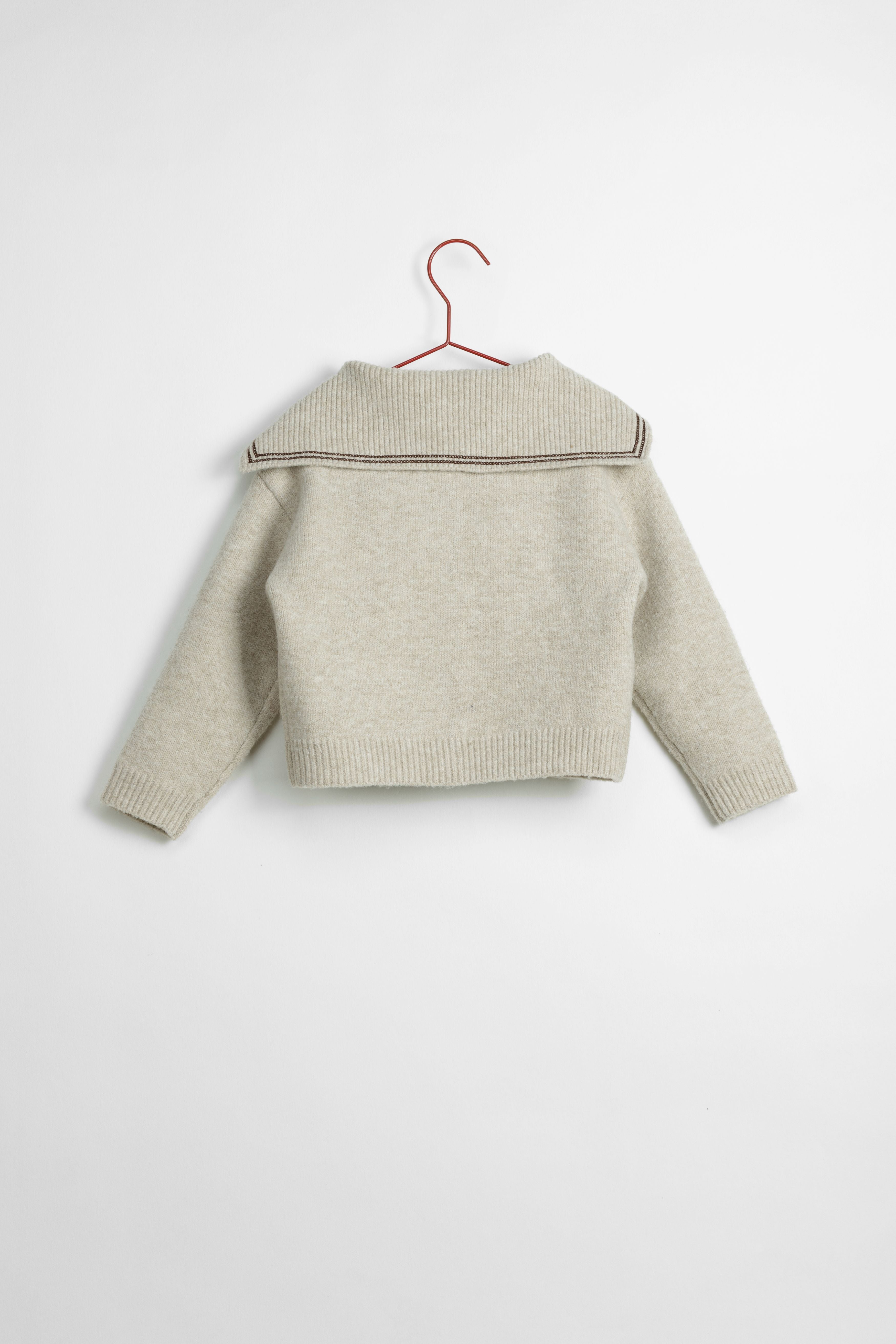 Wheat Sailor Cardigan - SPECIAL ORDER