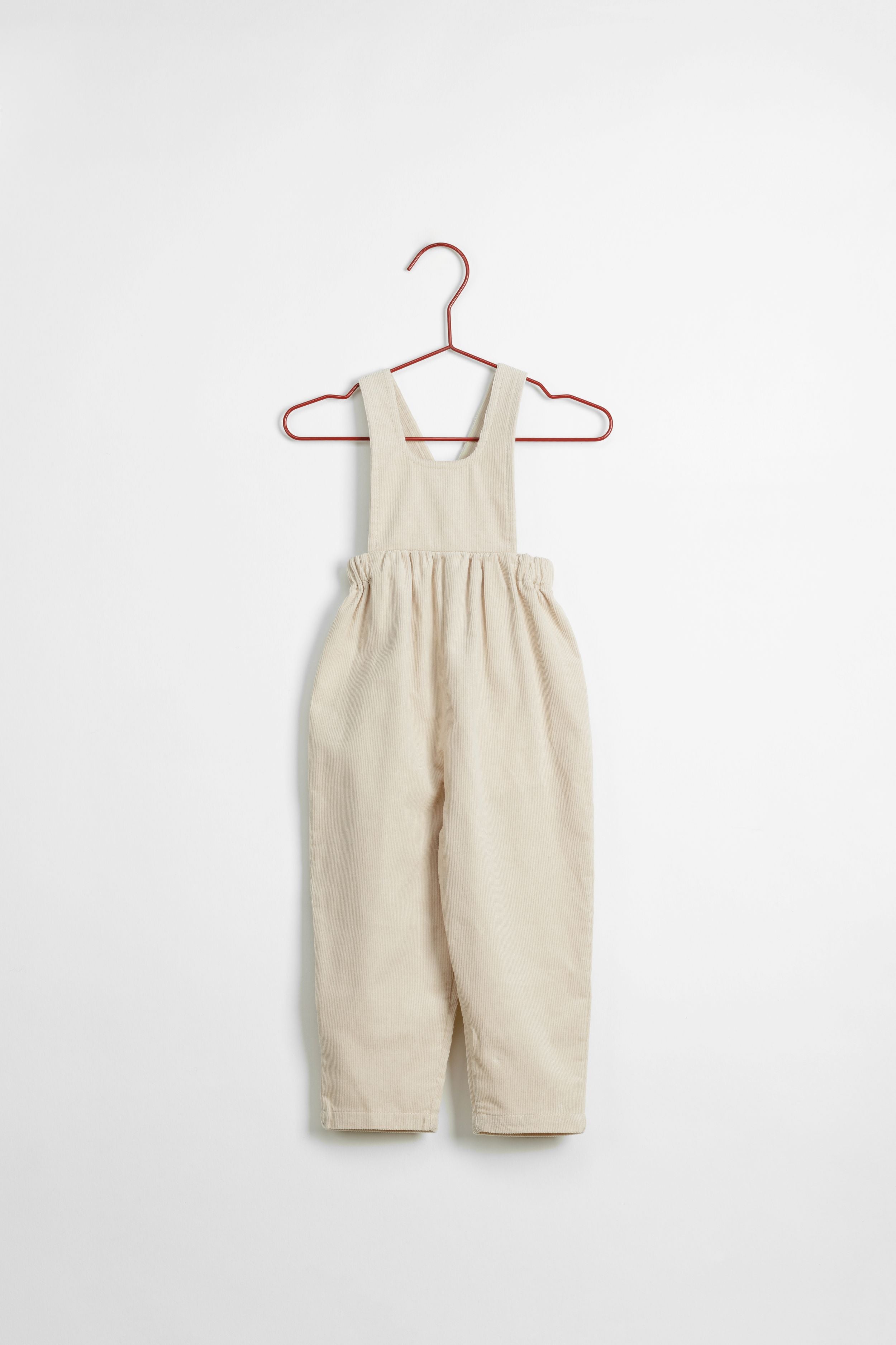 Wheat Corduroy Overalls