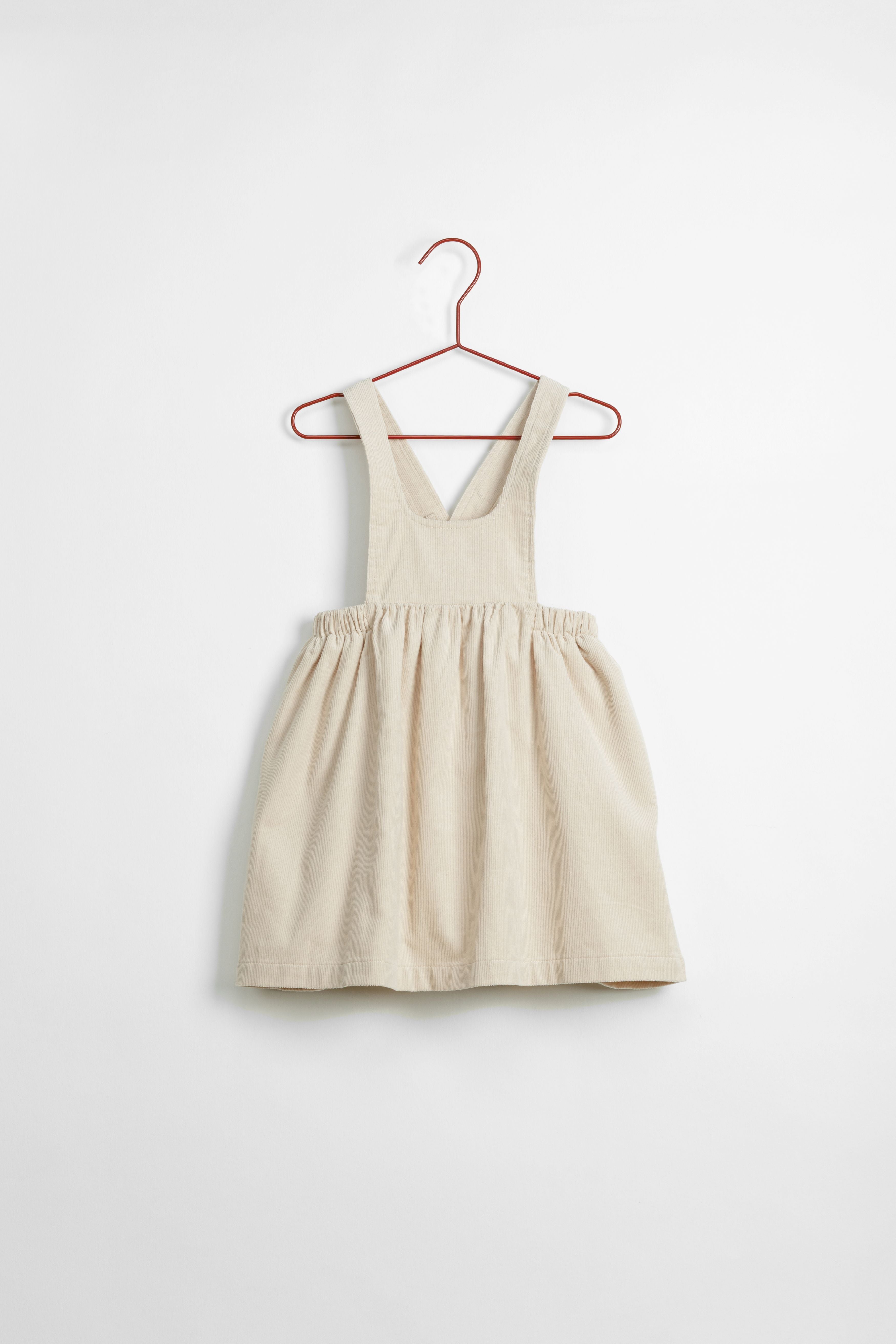 Wheat Corduroy Dress