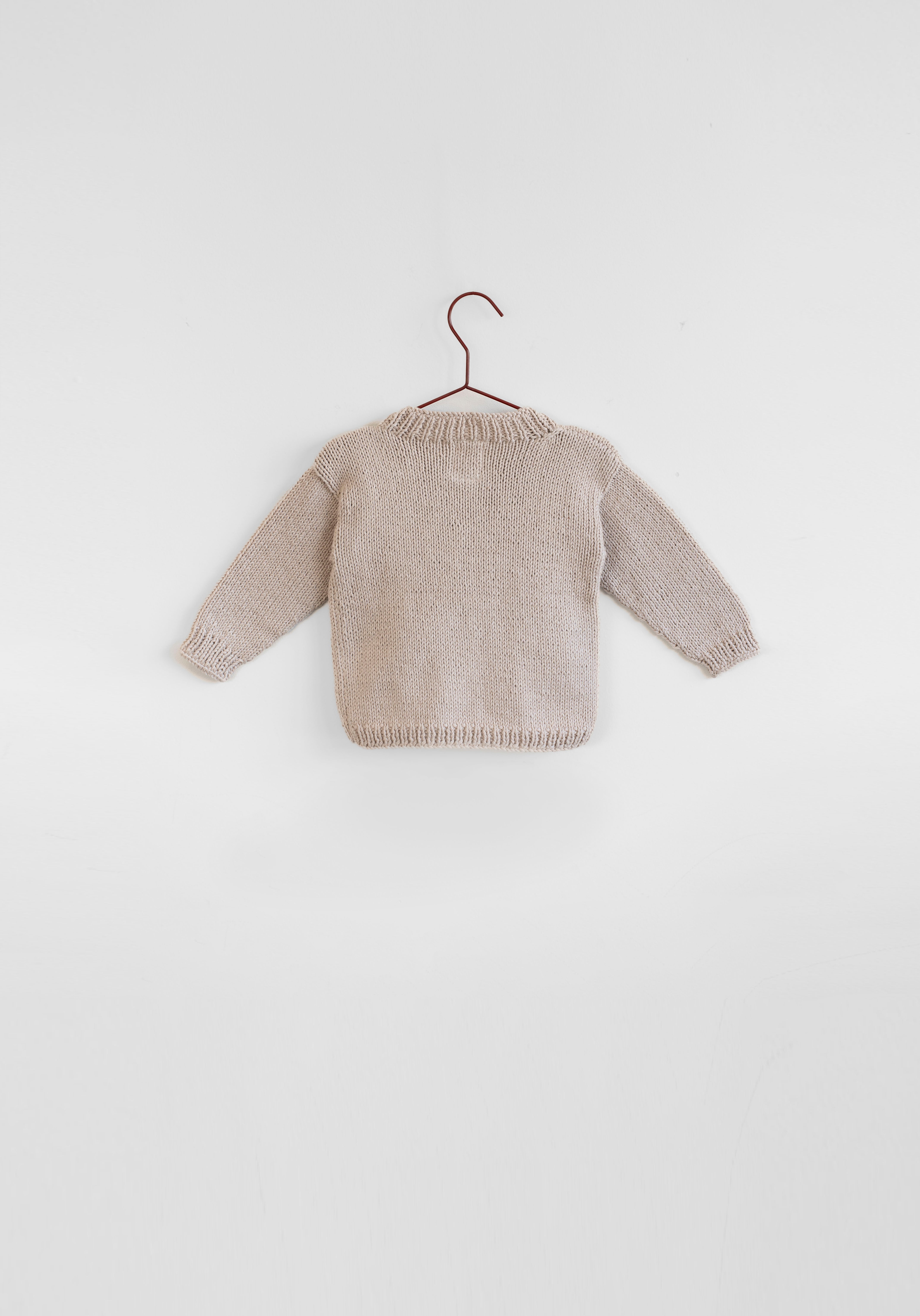 Almond Knitted Sweater