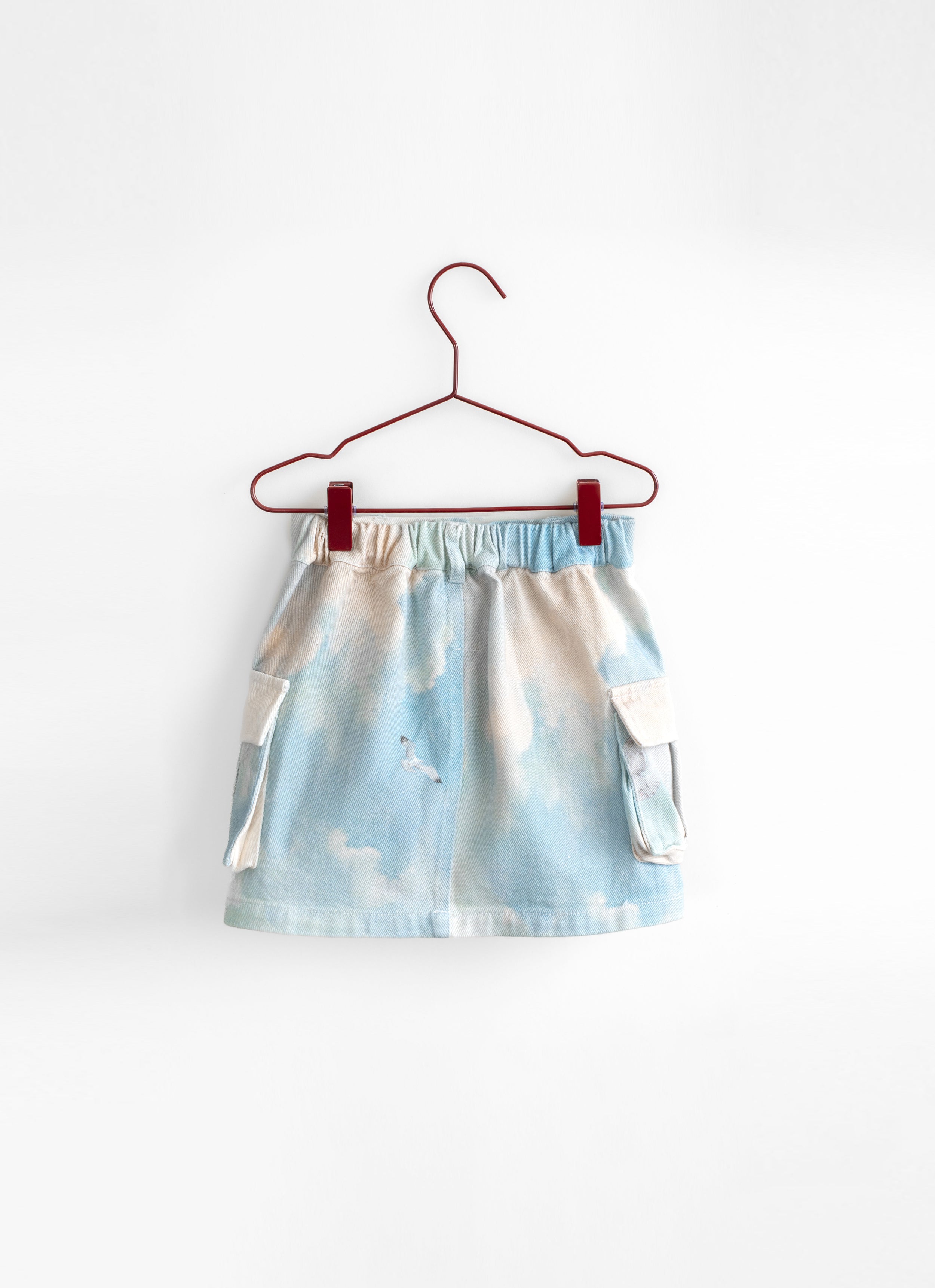 Bird Denim Cargo Skirt