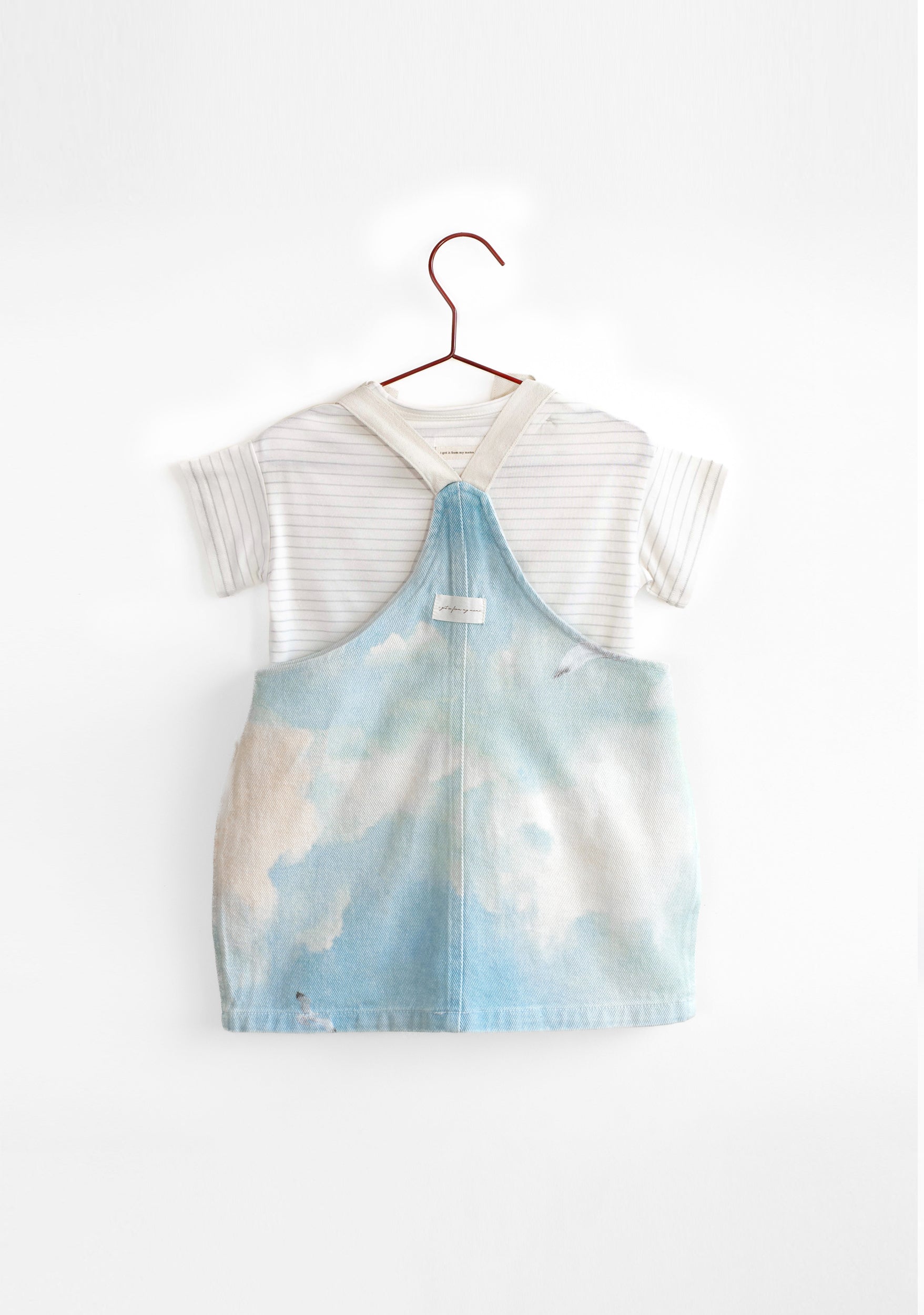 Bird Denim Barrel Dress
