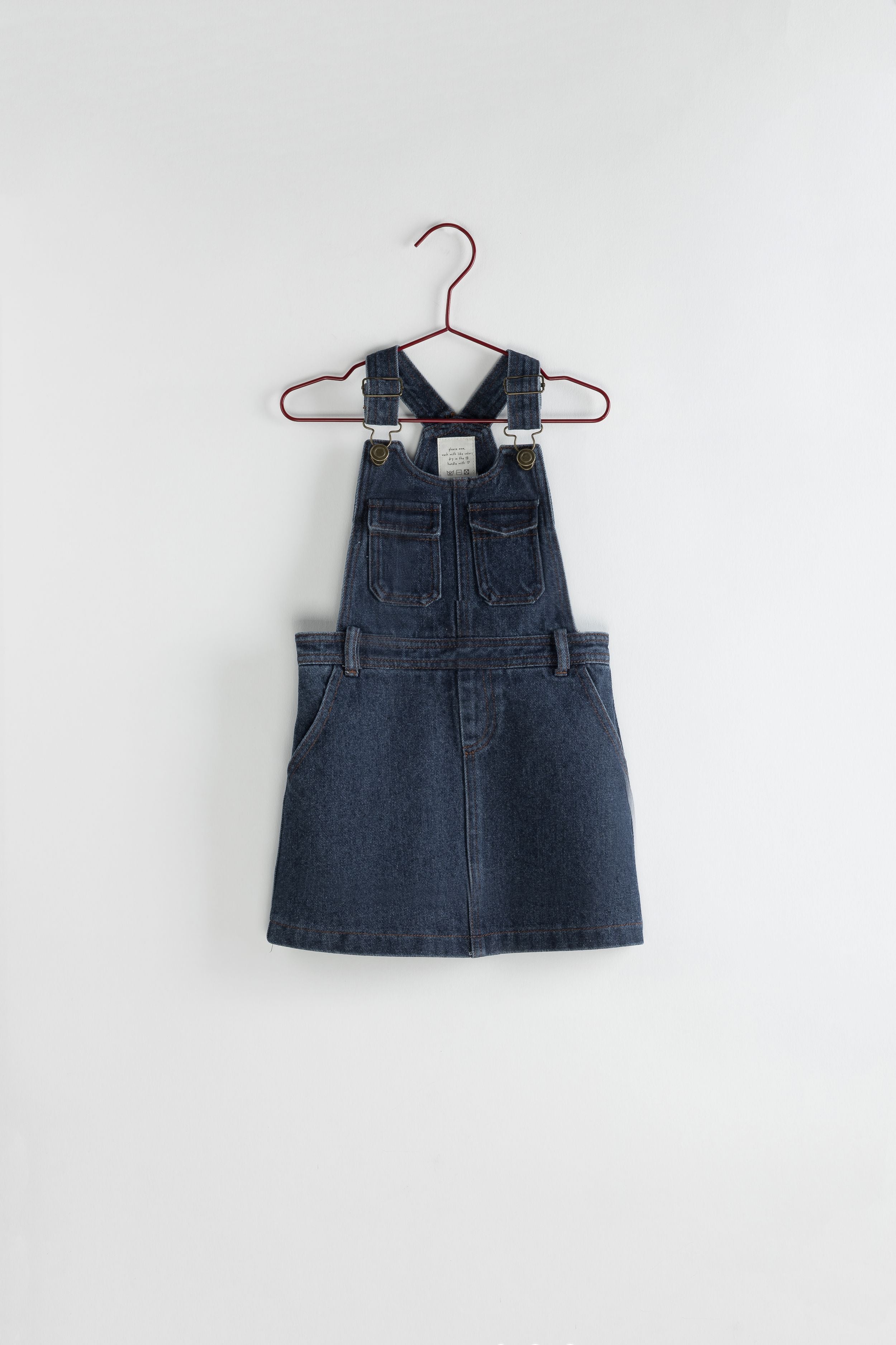 Denim Cargo Dunagrees