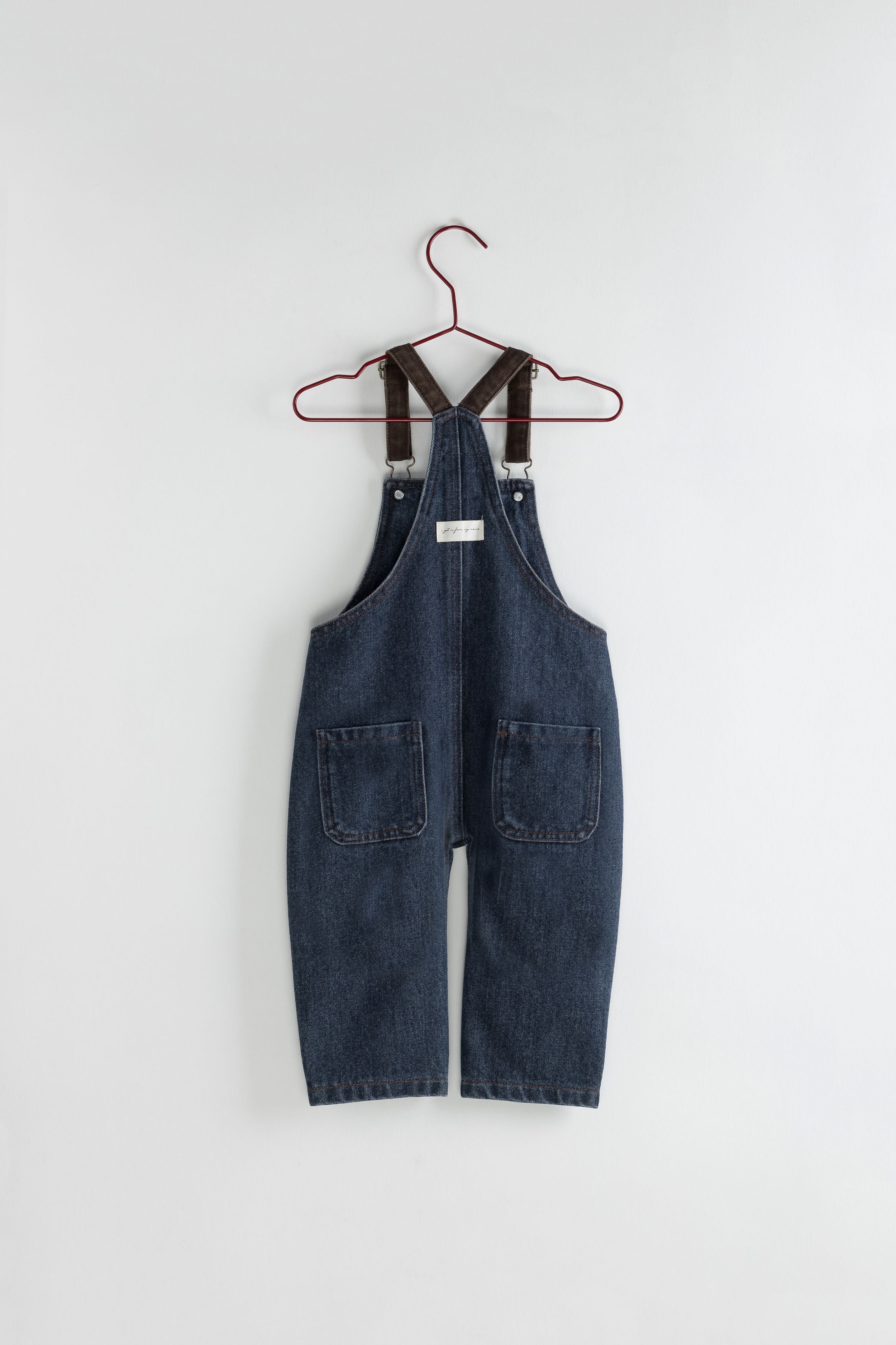 Denim Barrel Overalls