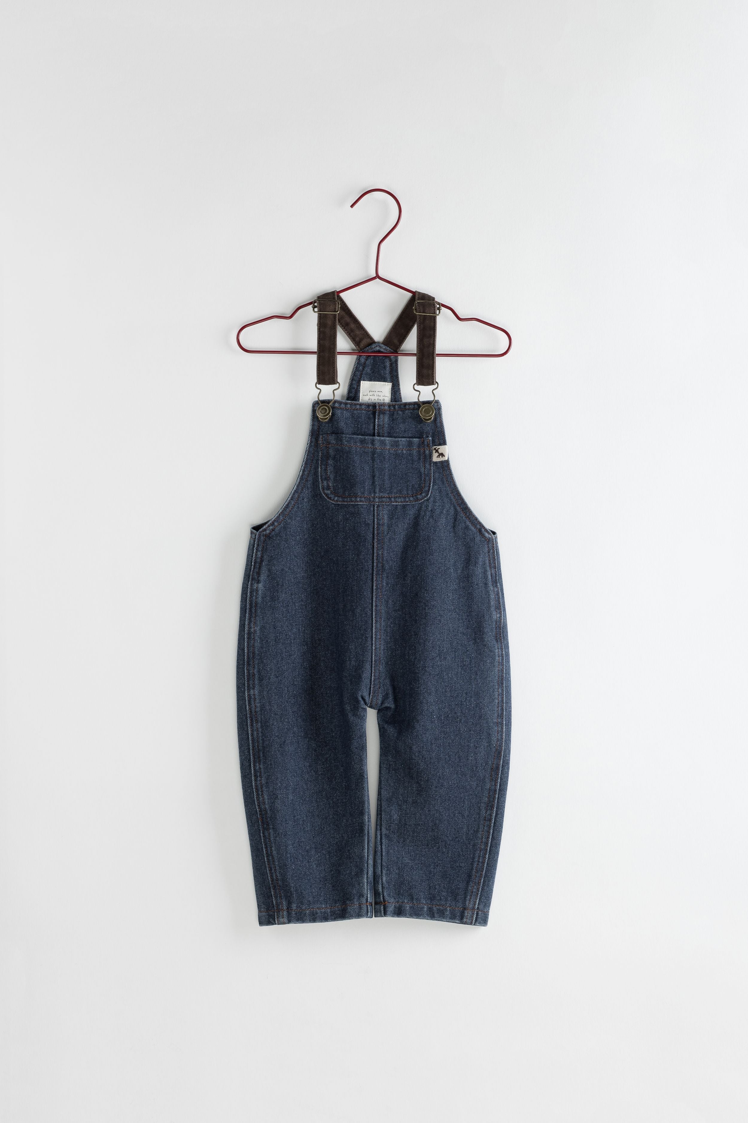 Denim Barrel Overalls