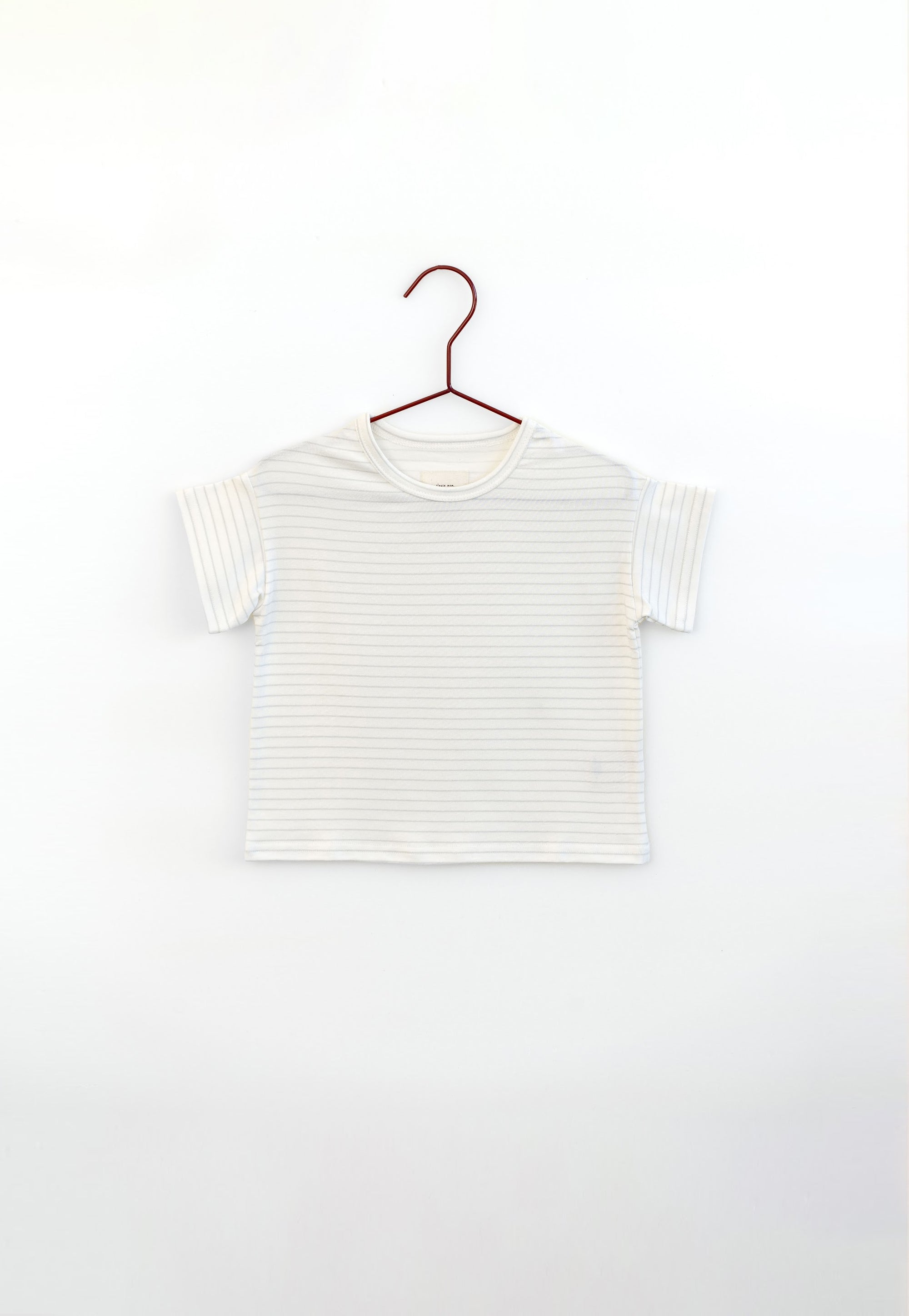 Grey Stripe Short Sleeve Tshirt
