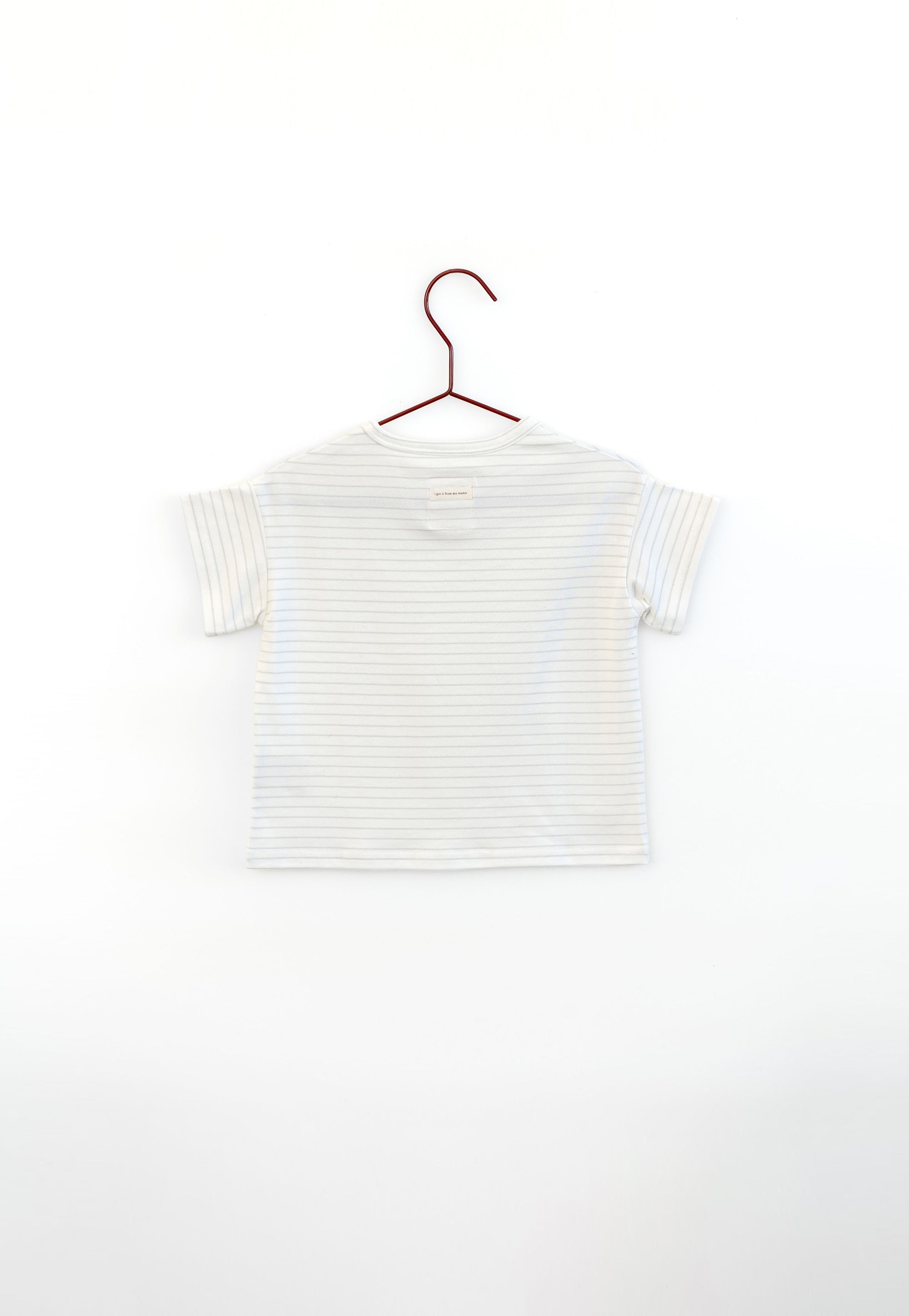 Grey Stripe Short Sleeve Tshirt