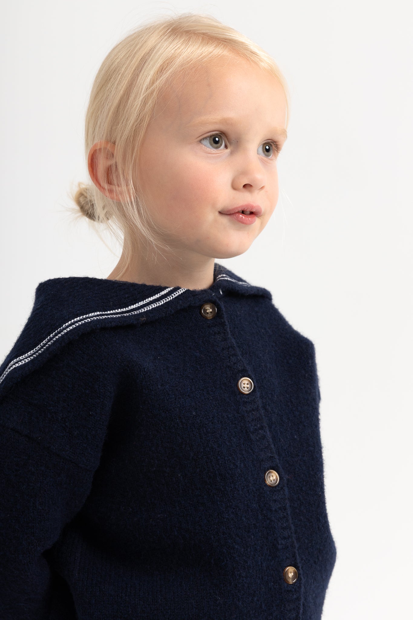 Navy Sailor Cardigan