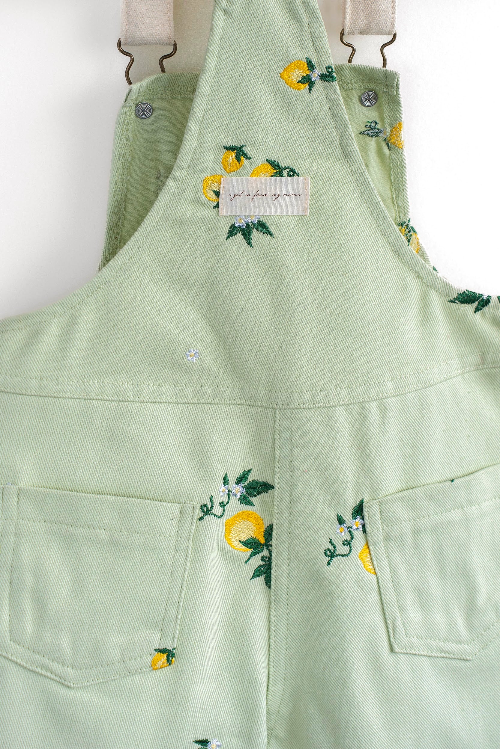 Lemon Mint Overalls