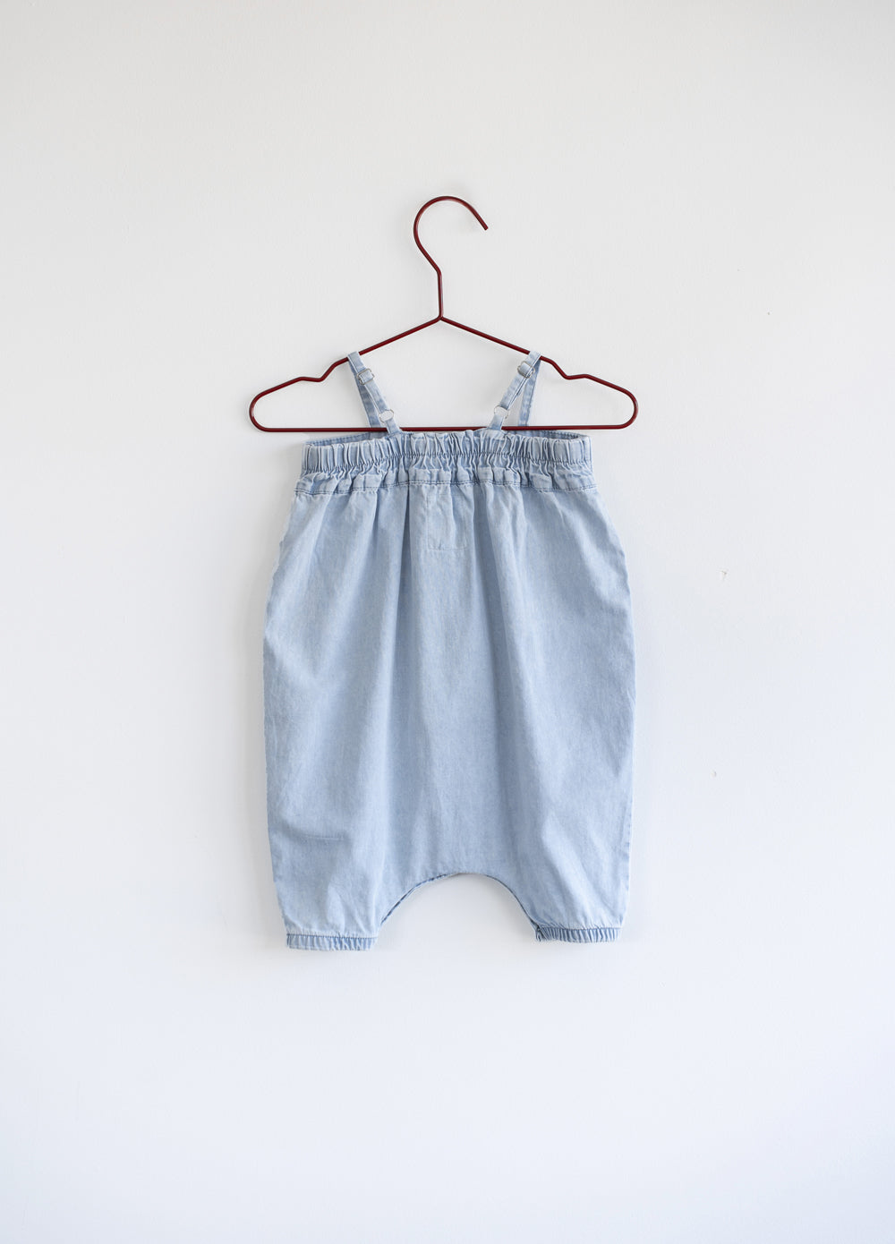Lightweight Strap Denim Playsuit