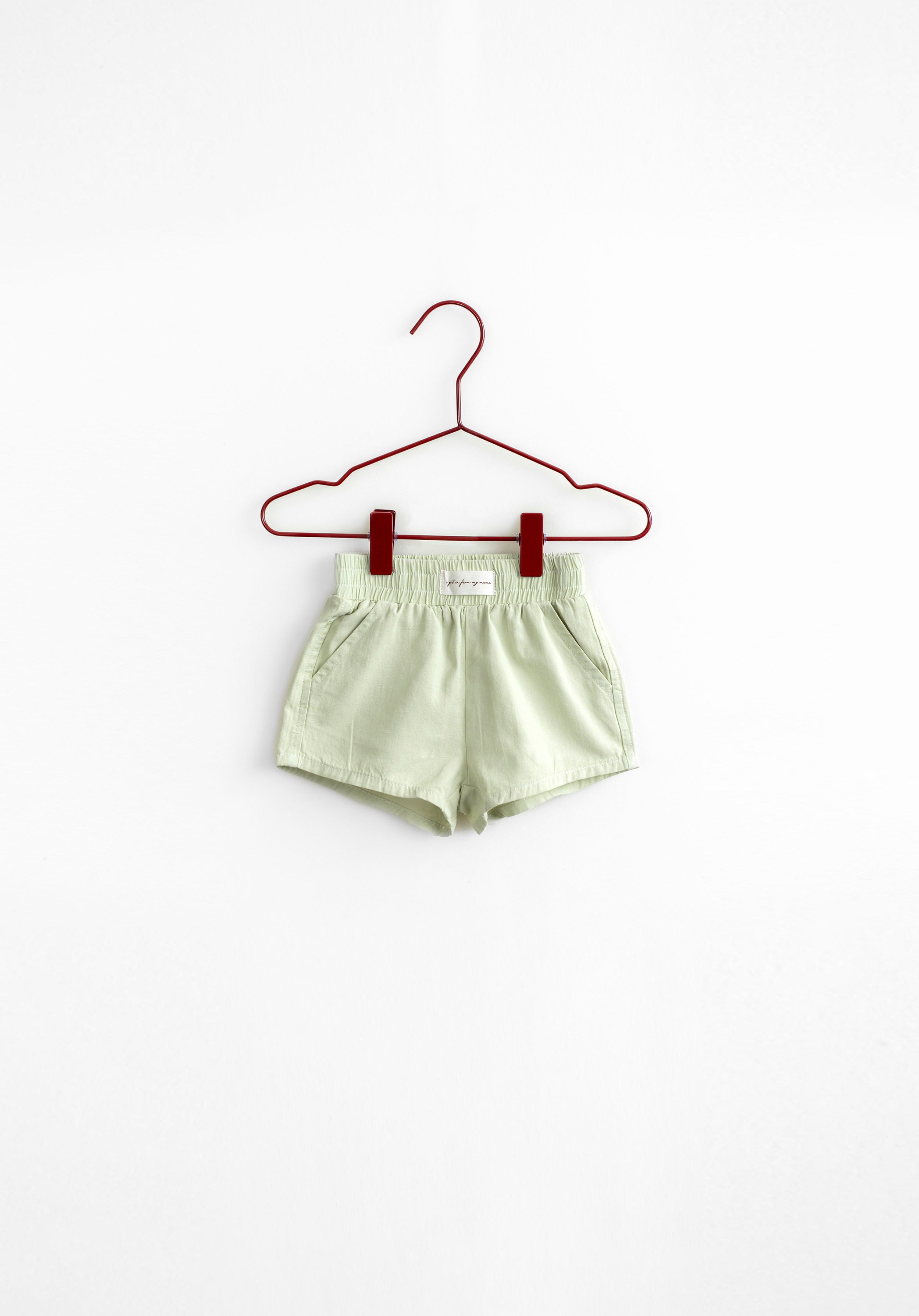 Mint Denim Shorts