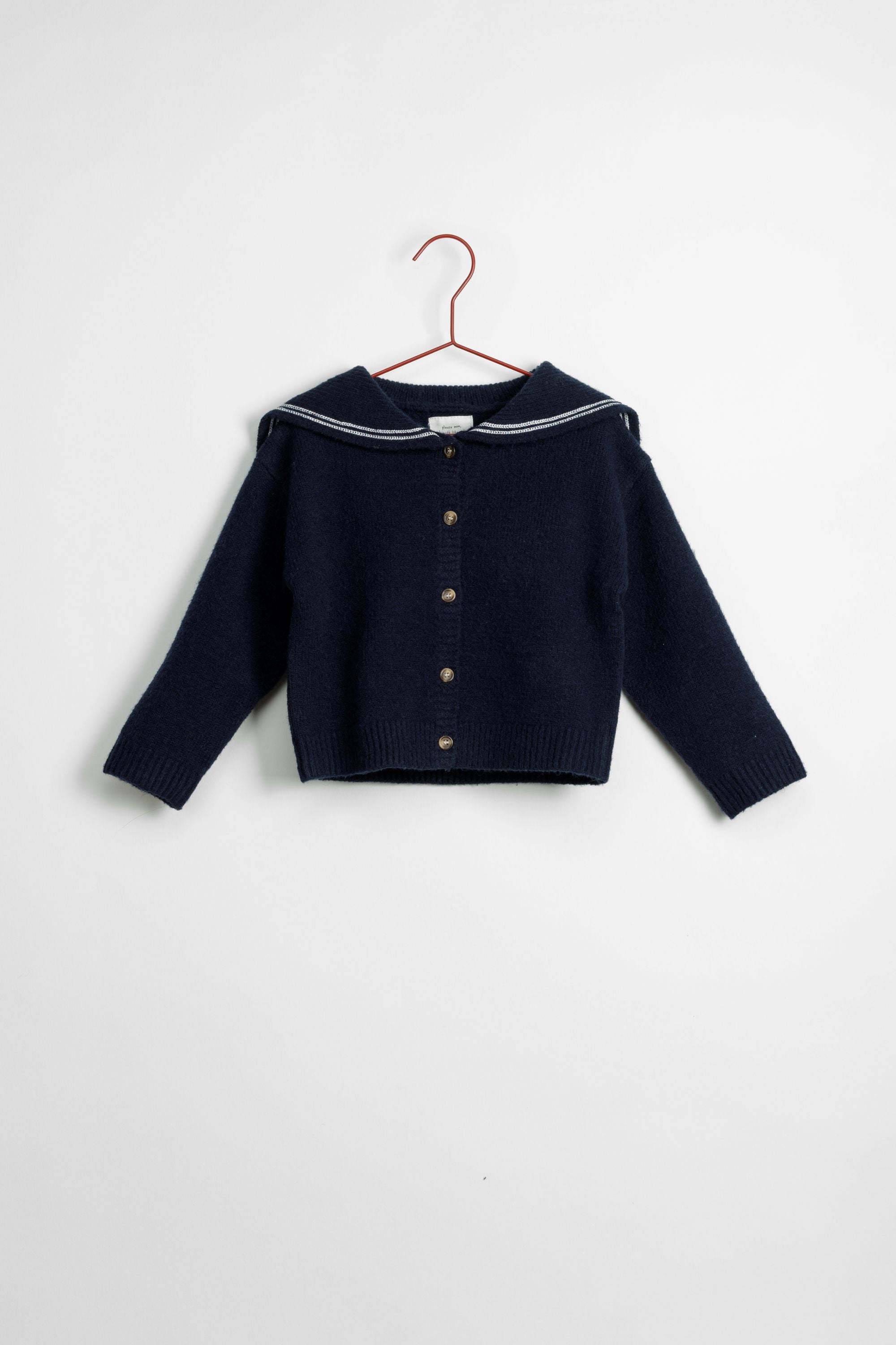 Navy Sailor Cardigan