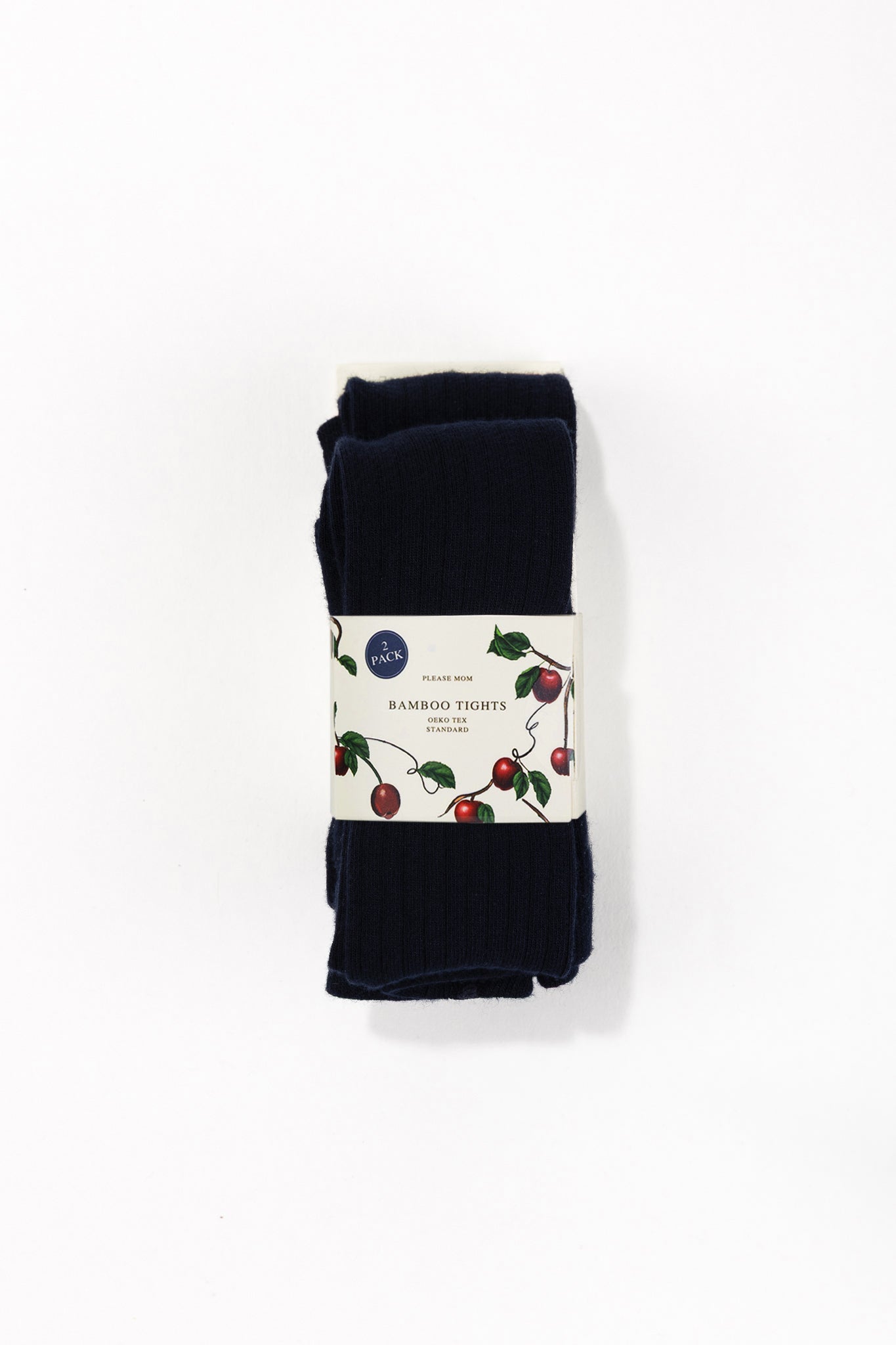 Navy Bamboo Tights- 2 Pack