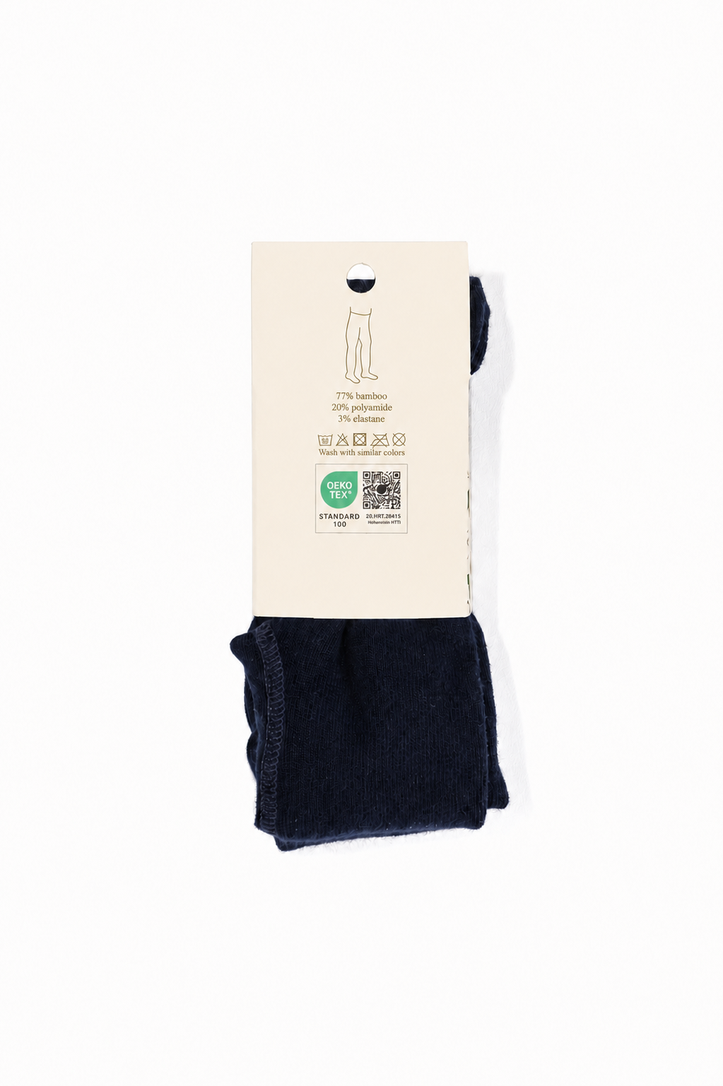Navy Bamboo Tights