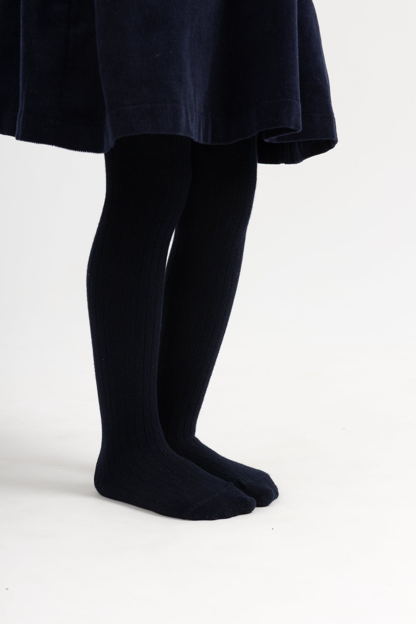Navy Bamboo Tights