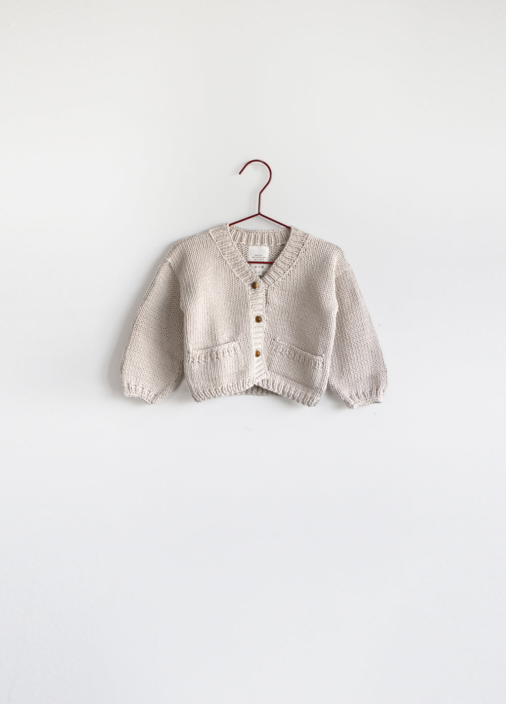 Please Mom Almond Knitted Sweater Please Mom Almond Knitted Sweater