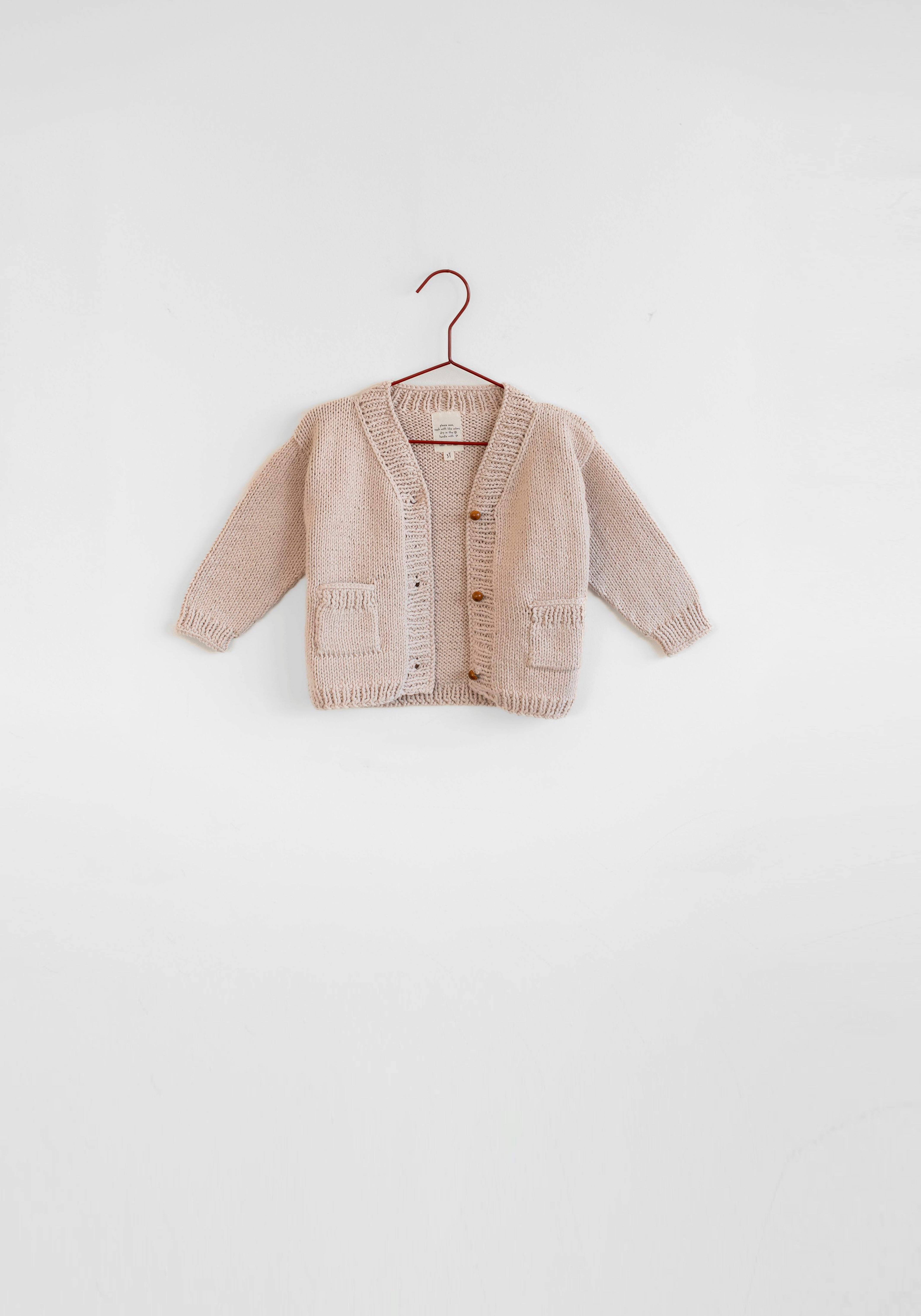 Almond Knitted Sweater