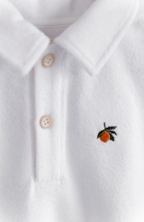 Terry Orange Polo
