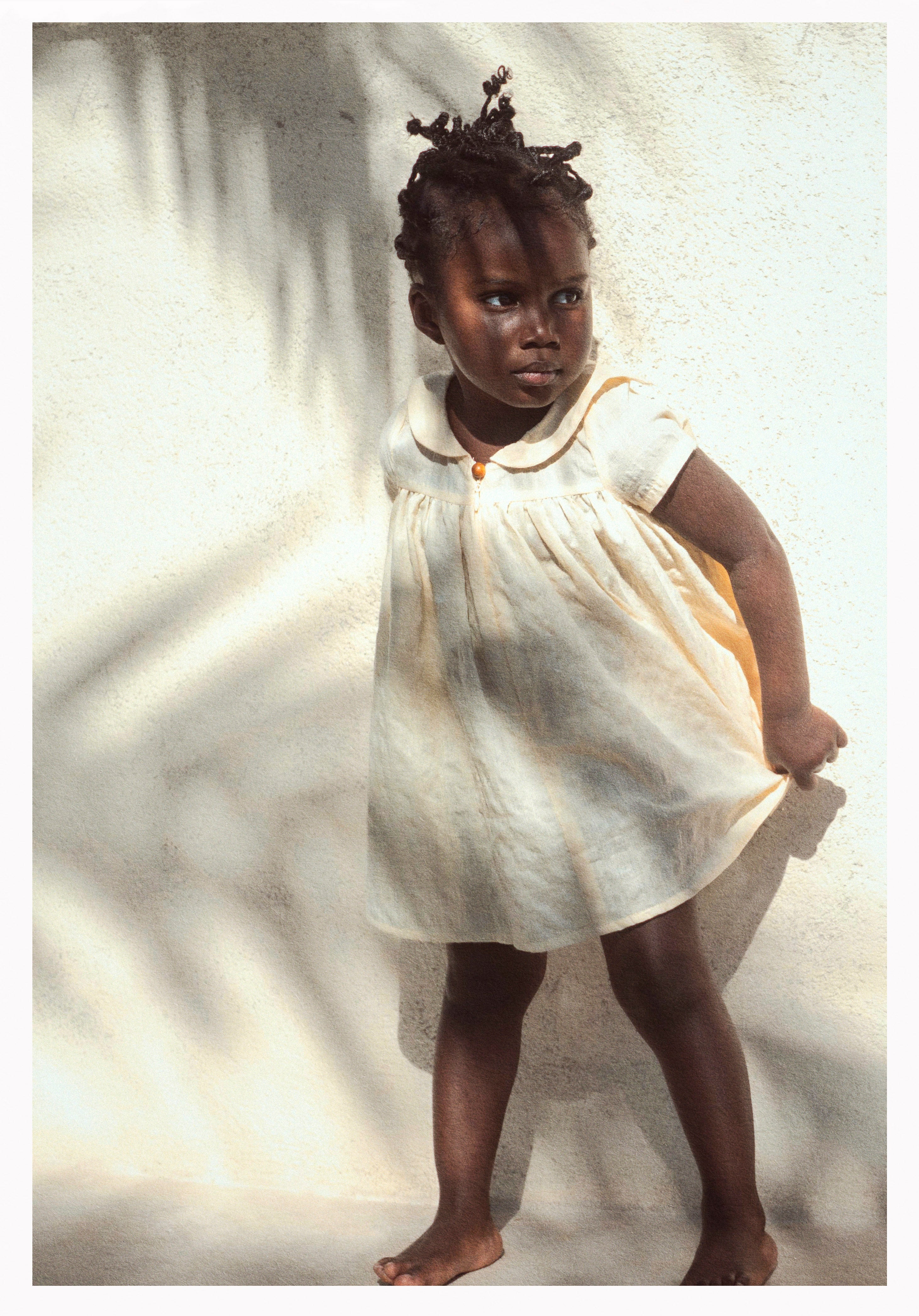 Vanilla Seersucker Dress