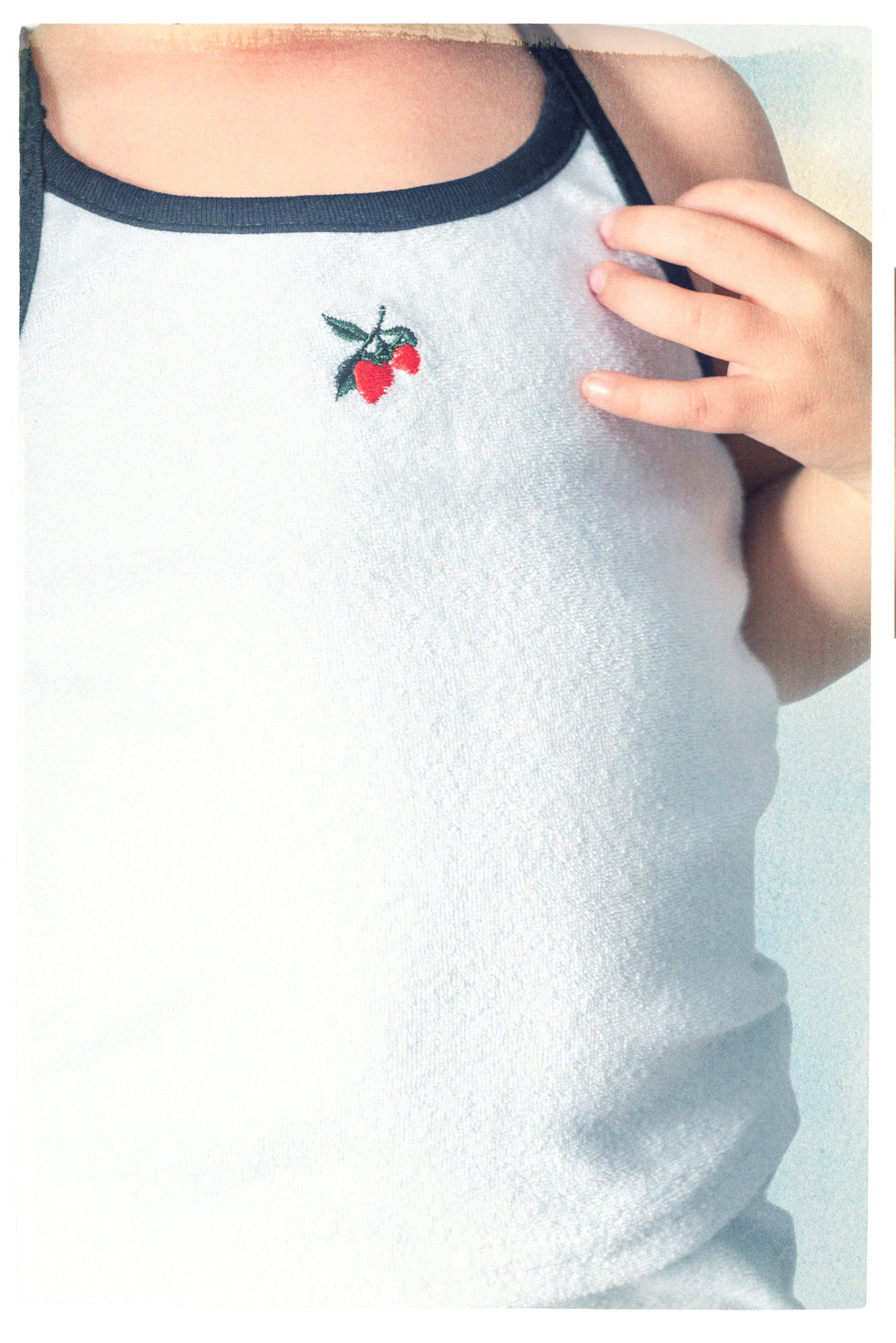 Terry Strawberry Tank Set
