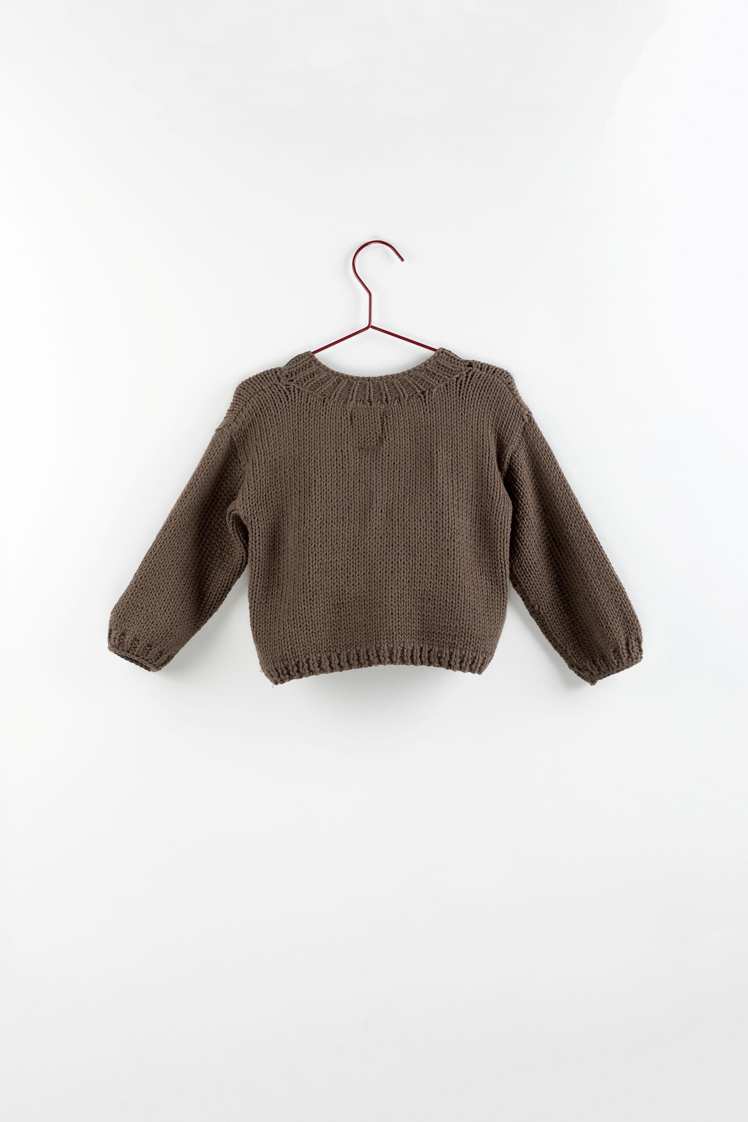 Taupe Knit Cardigan
