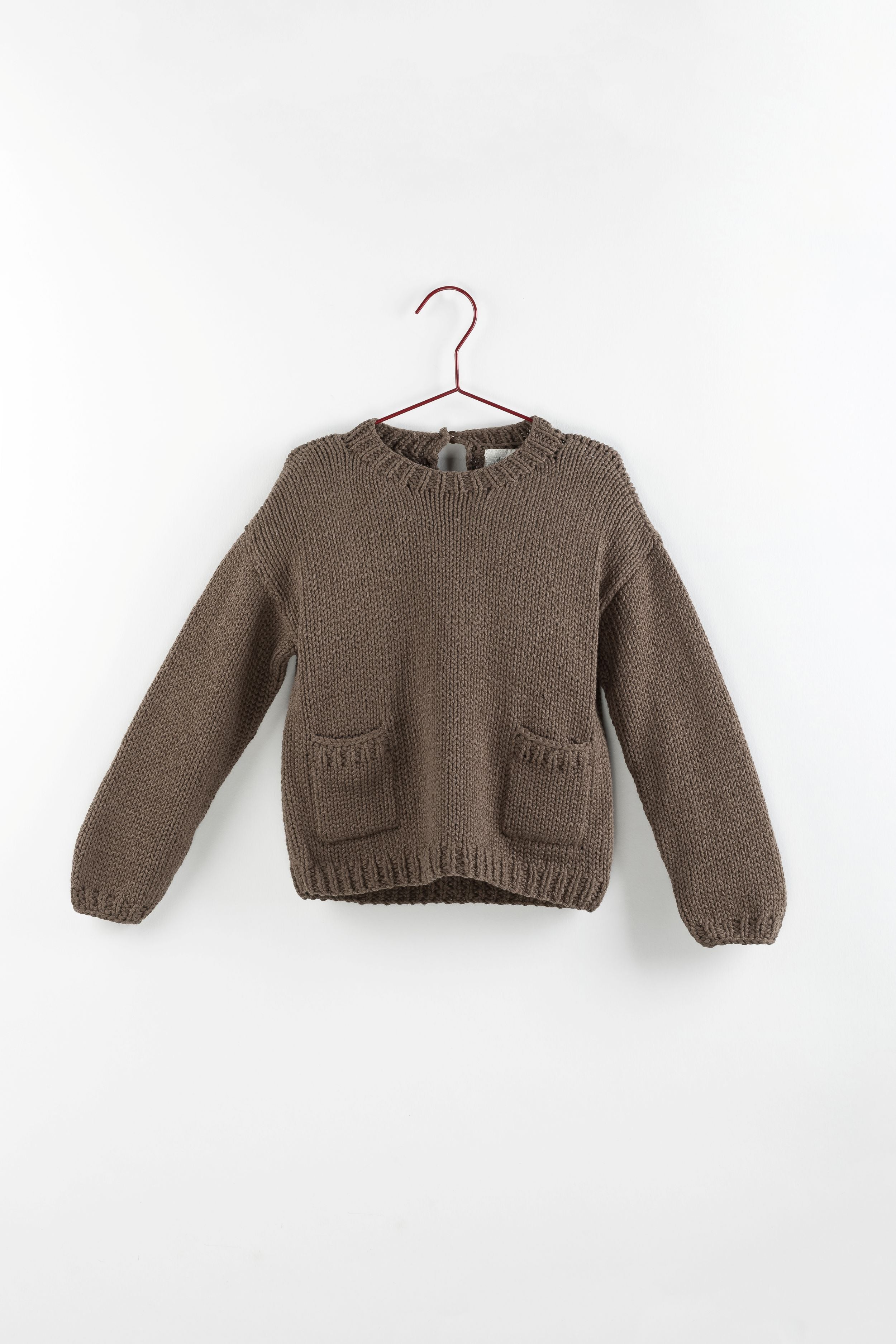 Taupe Knit Sweater