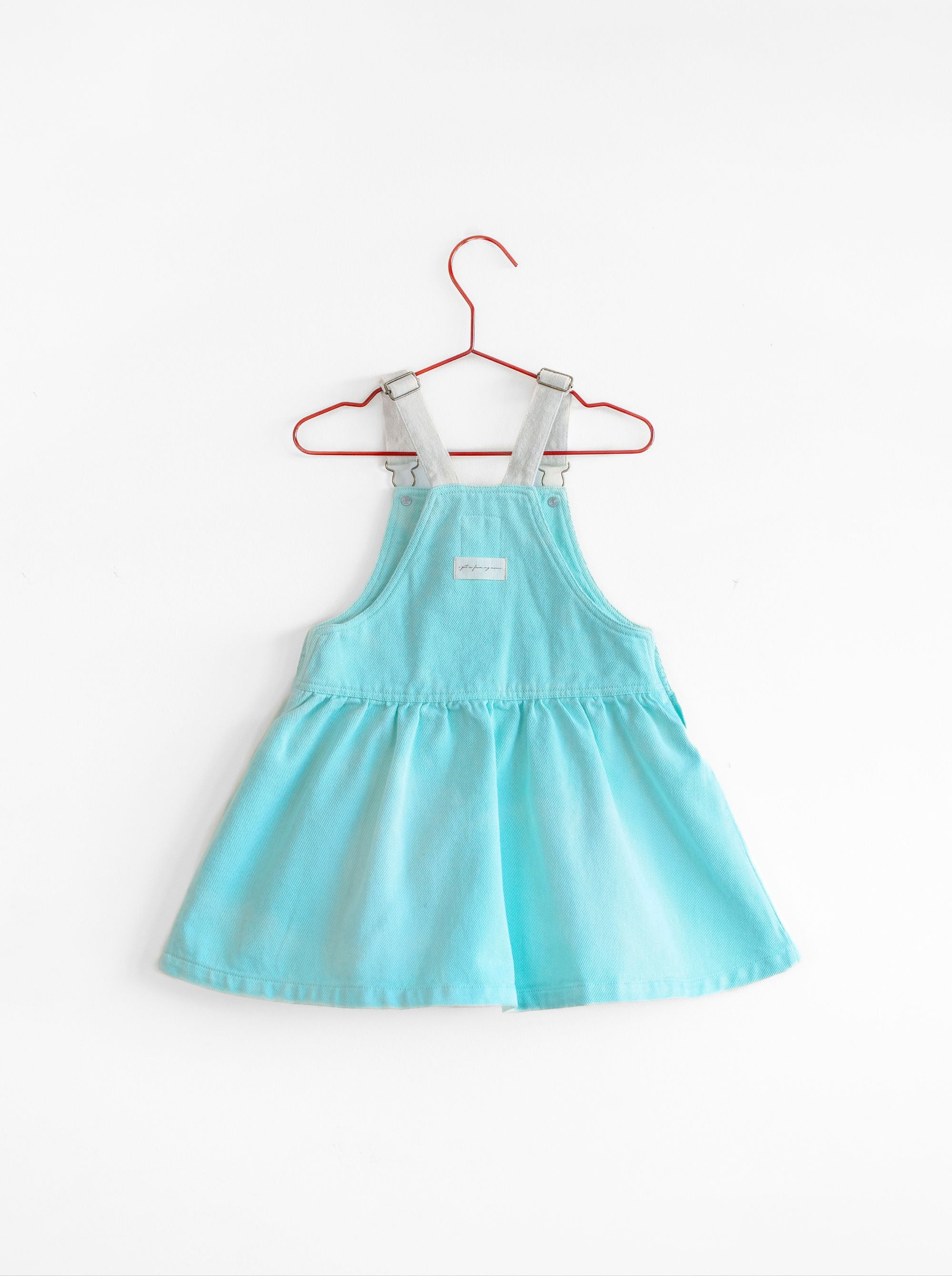 Turquoise Denim Dress